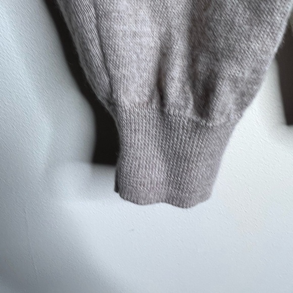 Pronto Uomo extra fine merino wool knit polo pullover sweater 3 button beige - Picture 5 of 11